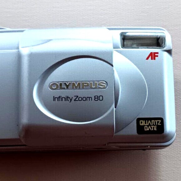 Olympus Infinity Zoom 80 35mm Point & Shoot Film Camera TESTED - Picture 3 of 11